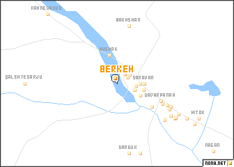 map of Berkeh