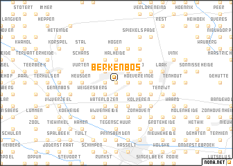 map of Berkenbos