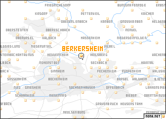 map of Berkersheim