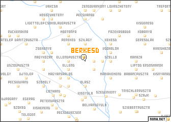 map of Berkesd