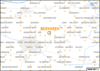 map of Berkhoek