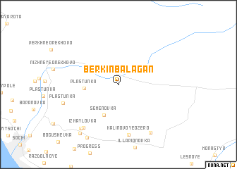 map of Berkin-Balagan
