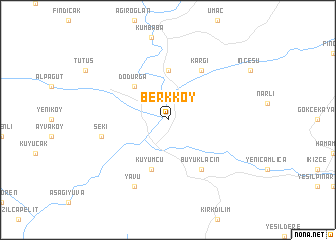 map of Berkköy