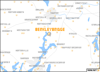 map of Berkley Bridge