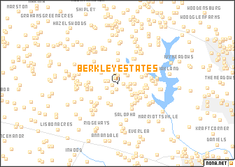 map of Berkley Estates