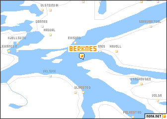 map of Berknes