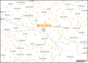 map of Berkovo