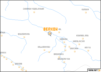 map of Berkow