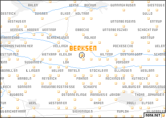 map of Berksen