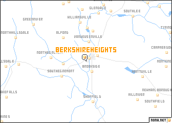 map of Berkshire Heights