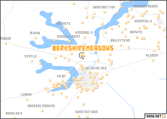 map of Berkshire Meadows