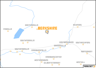 map of Berkshire