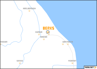 map of Berks