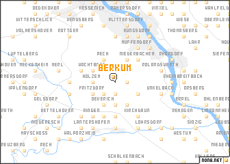 map of Berkum