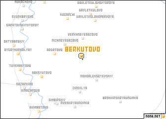 map of Berkutovo