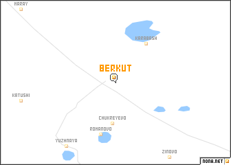 map of Berkut