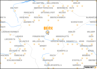 map of Berk