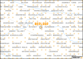 map of Berlaar