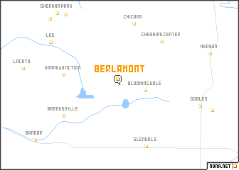 map of Berlamont