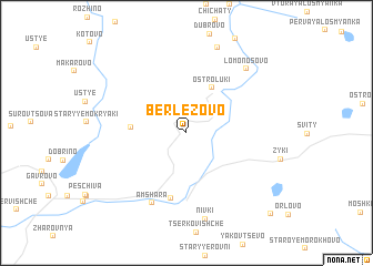 map of Berlezovo