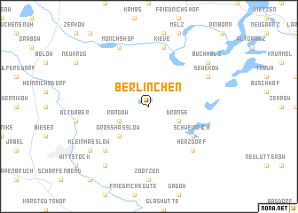 map of Berlinchen