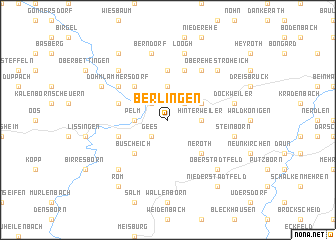 map of Berlingen