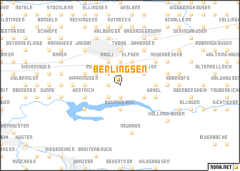 map of Berlingsen