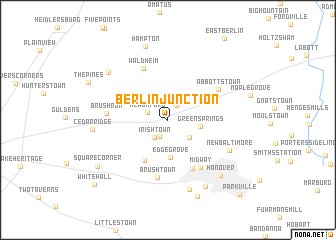 map of Berlin Junction