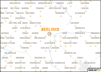 map of Berlinka