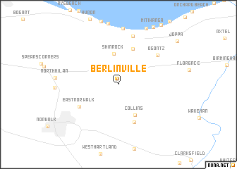 map of Berlinville