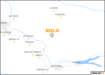 map of Berlin