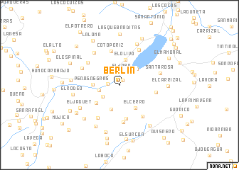 map of Berlín