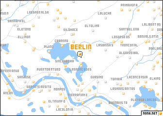 map of Berlín