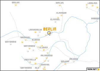 map of Berlín