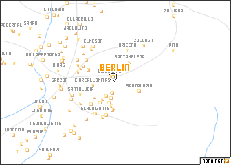 map of Berlín