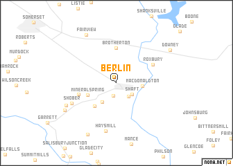 map of Berlin