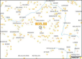 map of Berloo