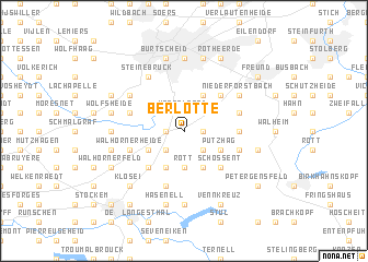 map of Berlotte