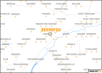 map of Bermafou