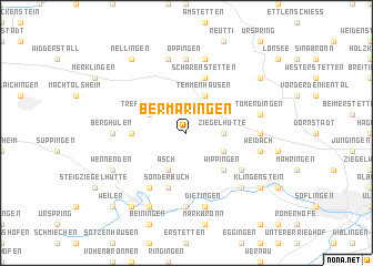 map of Bermaringen