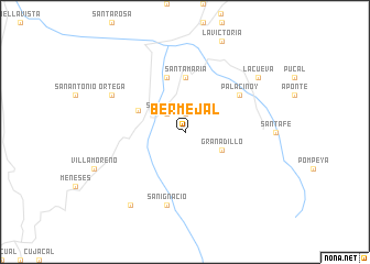 map of Bermejal