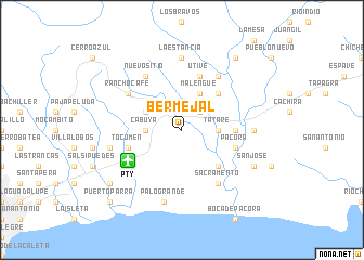 map of Bermejal