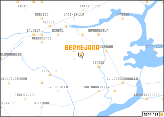 map of Bermejana