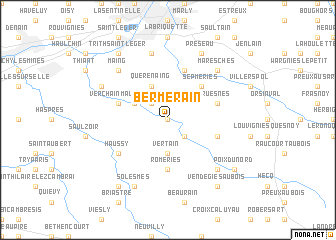 map of Bermerain