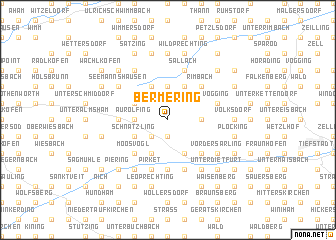 map of Bermering
