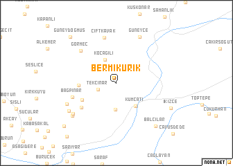 map of Bermikürik