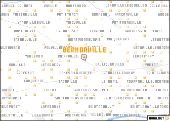 map of Bermonville