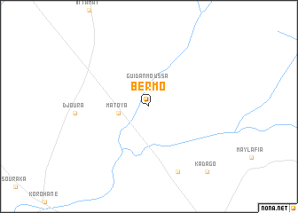 map of Bermo