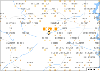 map of Bermún