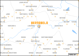 map of Bernabela